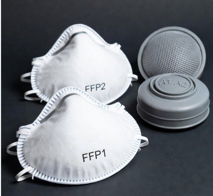 Как выбрать респираторы для работы в запыленных производствах: сравнение FFP1, FFP2 и A1/A2-фильтров